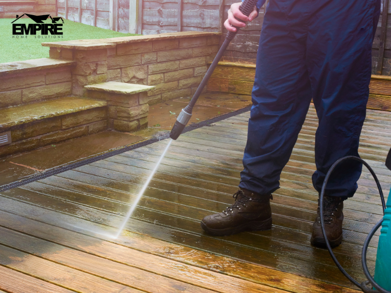 deck staining services near me