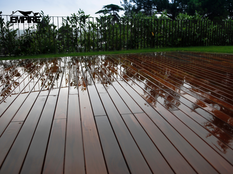 backyard deck construction in Fayetteville Ohio