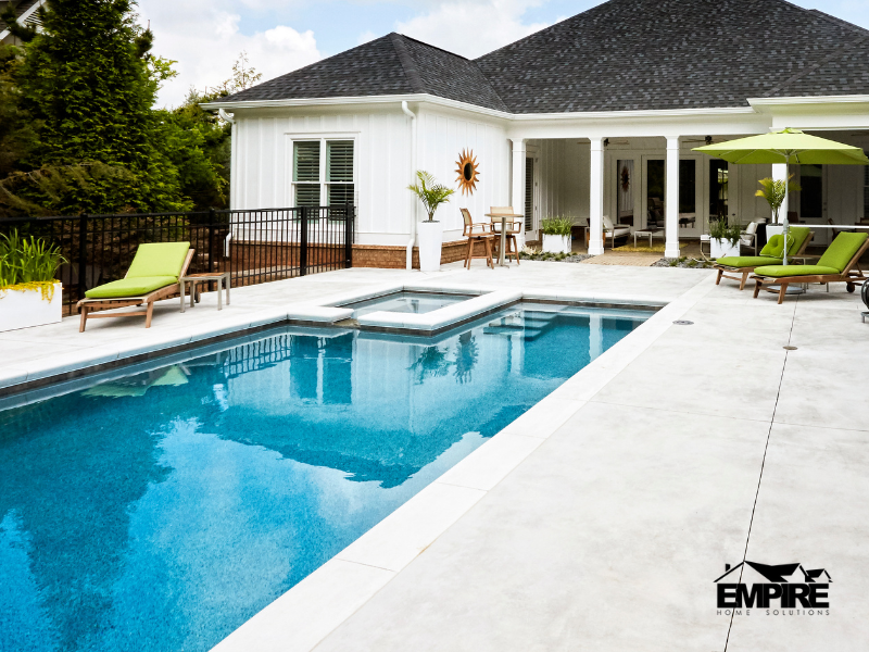 concrete pool deck resurfacing contractors in Amelia