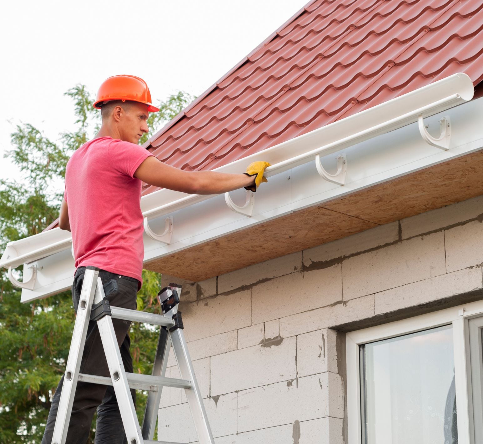 Our Seamless Gutter Installation Process