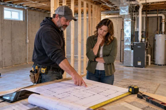 How Should Finished Basements Be Planned In Batavia?