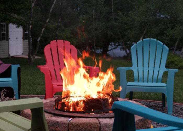 Fire Pit & Seating Integration