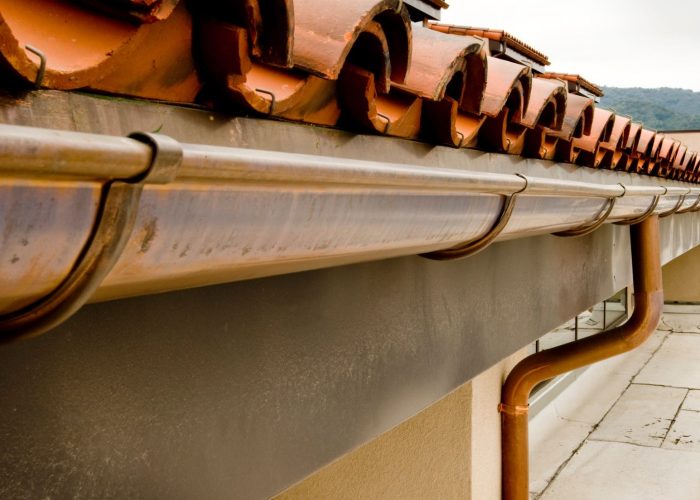Seamless Copper Gutters
