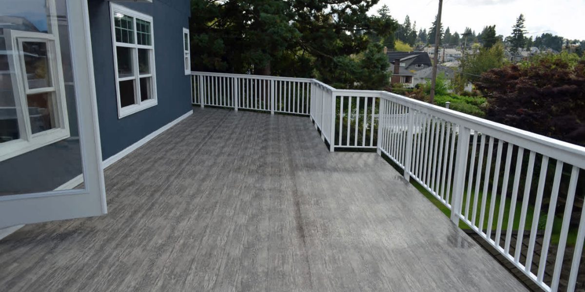wood deck construction