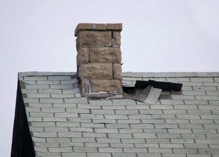 Wind Damage Shingle Repair