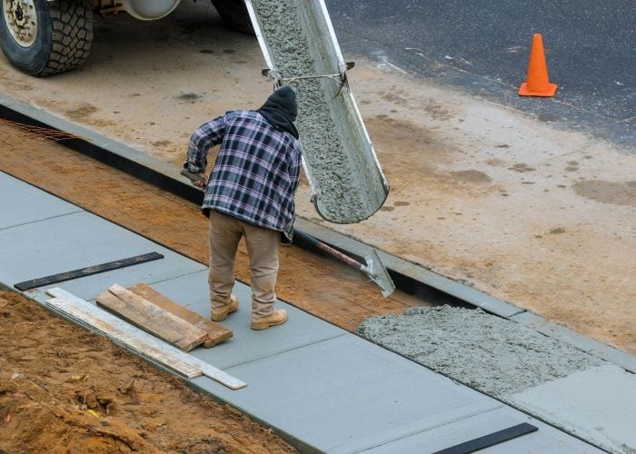concrete pouring services